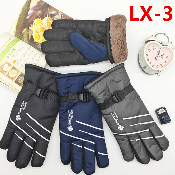 Wholesale of new fleece and thickened warm sports and outdoor skiing gloves, as well as windproof gloves for electric bikes and motorcycles pic 12