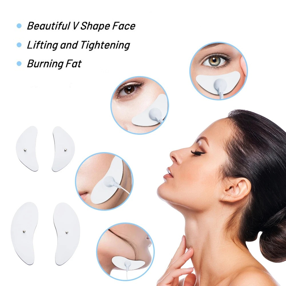 The new EMS facial microcurrent massager eye mask and eye massage device is a beauty device for lifting and firming the face pic 9