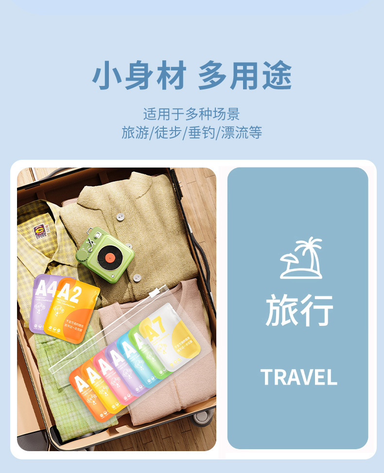 Thickened and lengthened disposable raincoat, explosion-proof rain travel one-piece raincoat, portable card, adult hiking and rafting raincoat pic 14