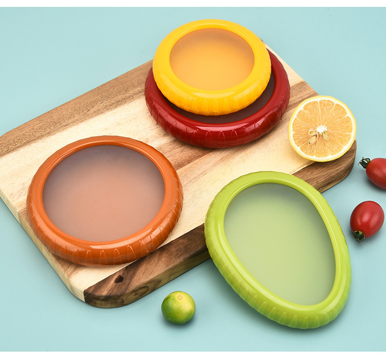 Hot-selling fruit preservation boxes with silicone film sealing from the in-stock factory, mini refrigerators for storing vegetables and avocados, Yamato pic 10