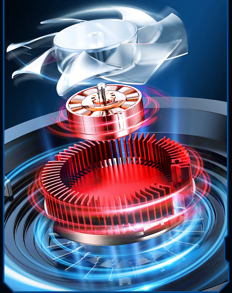 手机散热器降温神器半导体制冷超静音打游戏三档磁吸电竞直播专用详情11