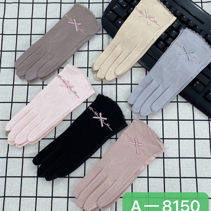 Guantes de protección solar para adultos slim anti-uv hielo de seda largo antideslizante verano sombreado para conducir con pantalla táctil para montar pic 7
