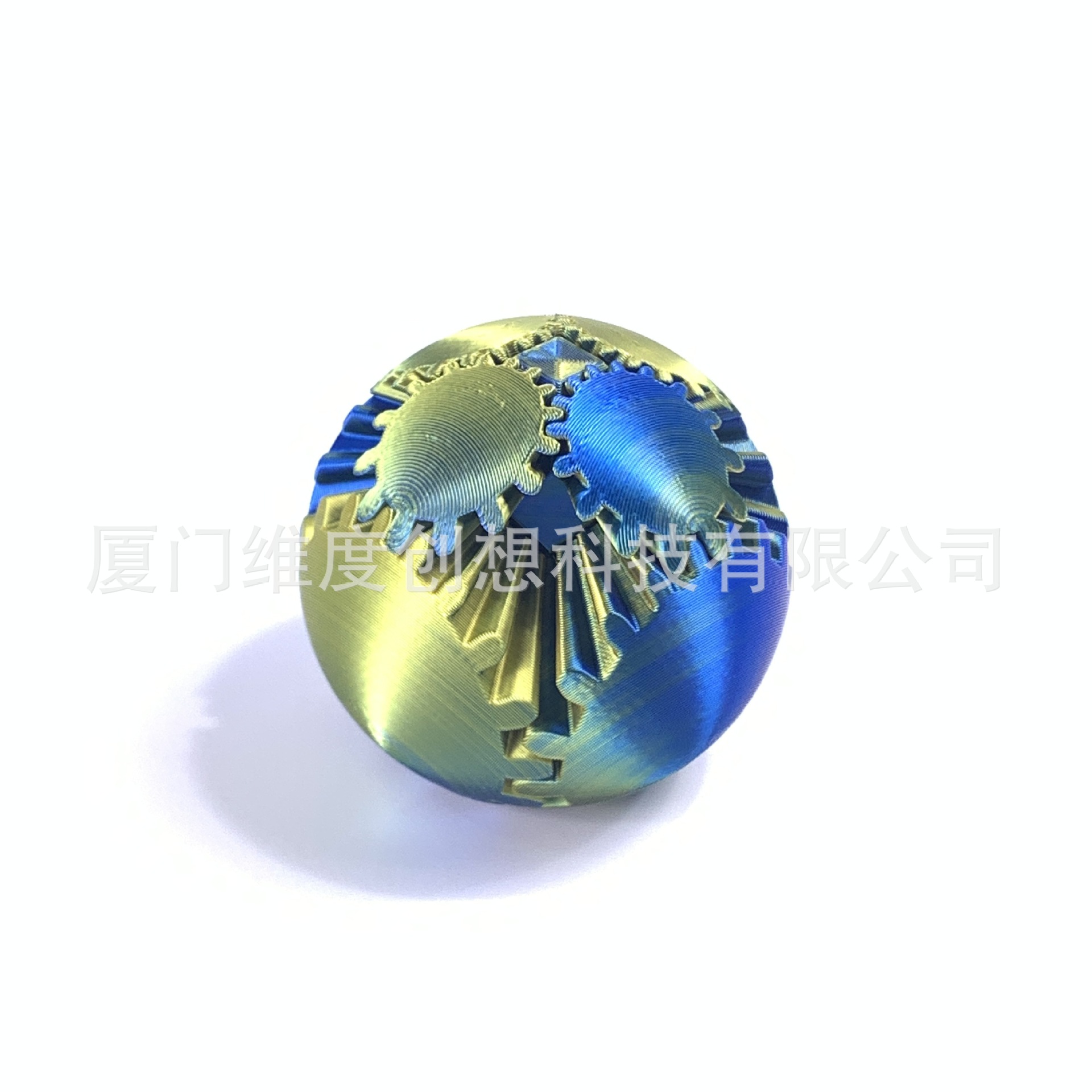Explosivo creativo engranaje bola giratoria 3d impresión juguete Gear Ball Spin Ball puzzle modelo juguete pic 19