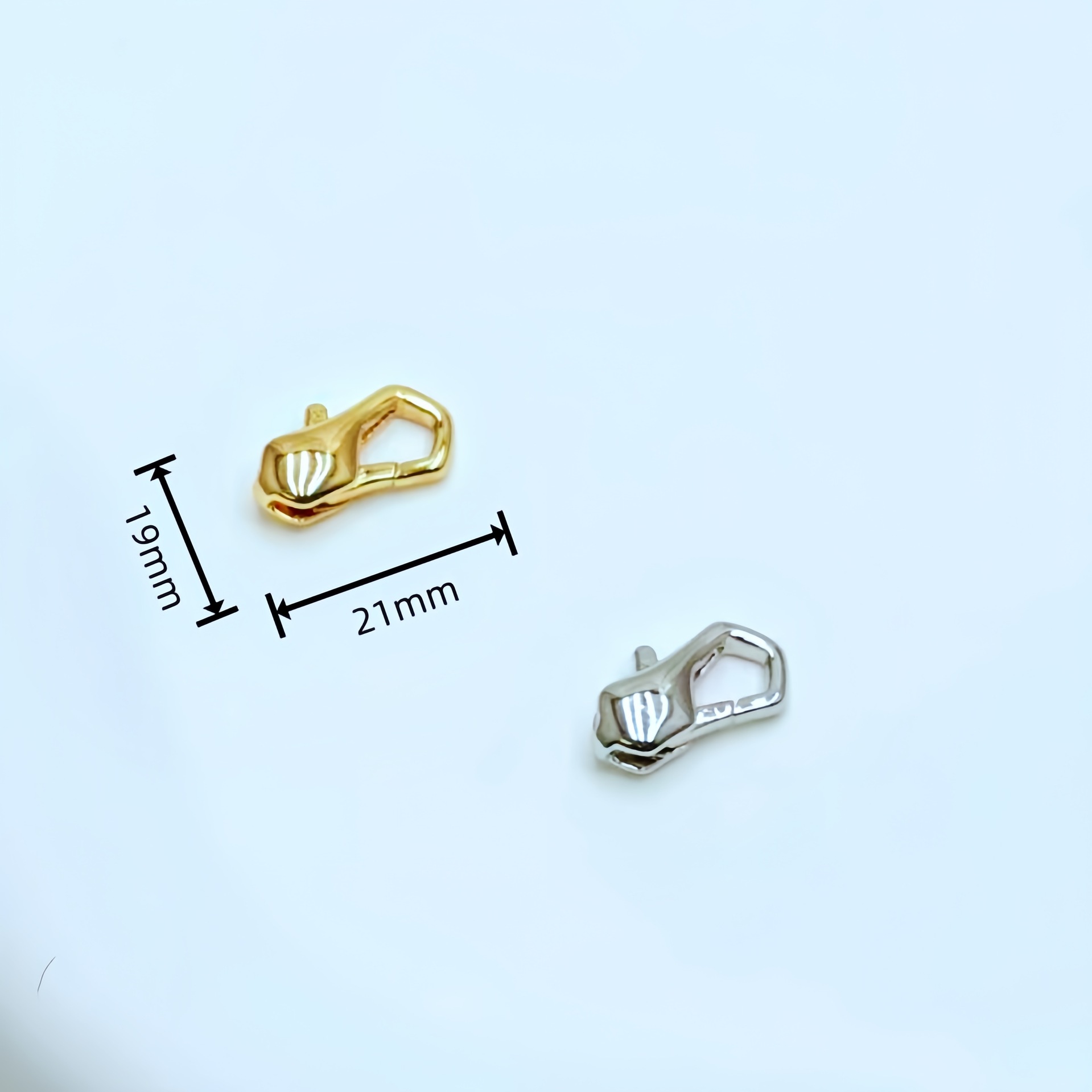 diy铜镀18K真金手工异型龙虾扣饰品配件批发 保色万能扣串珠手链详情44