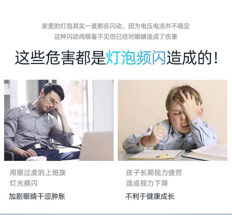 Ultra-bright led bulb E27 screw-socket household white light bulb, high-power energy-saving bulb for factory workshops pic 9