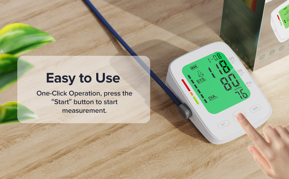 Cross-border exclusive electronic blood pressure monitor, high-precision large-screen home blood pressure monitor, fully automatic blood pressure measuring instrument pic 8