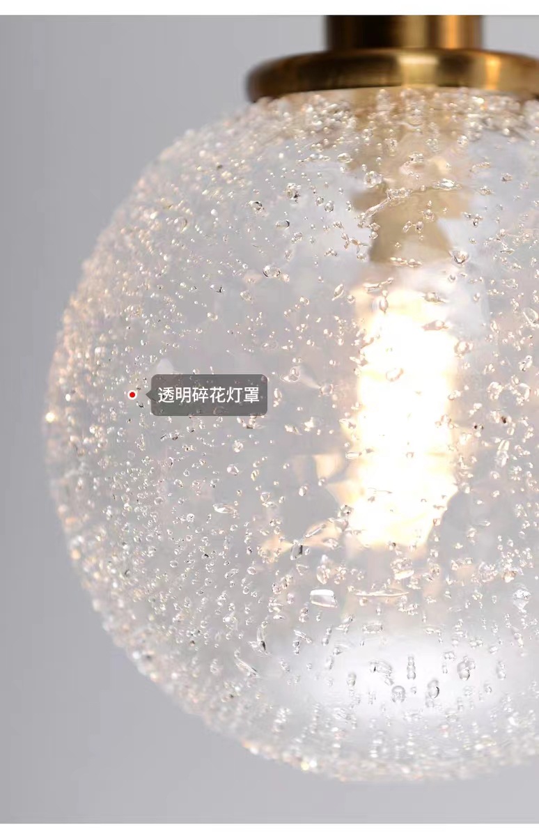 New modern light luxury Nordic creative bedroom bedside chandelier, simple and individual living room model room chandelier, full-house manufacturer pic 19