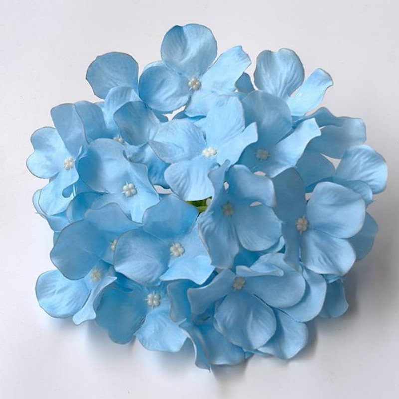 仿真绣球花头婚庆花墙路引罗马柱装饰插花道具材料绢布假绢花批发详情26