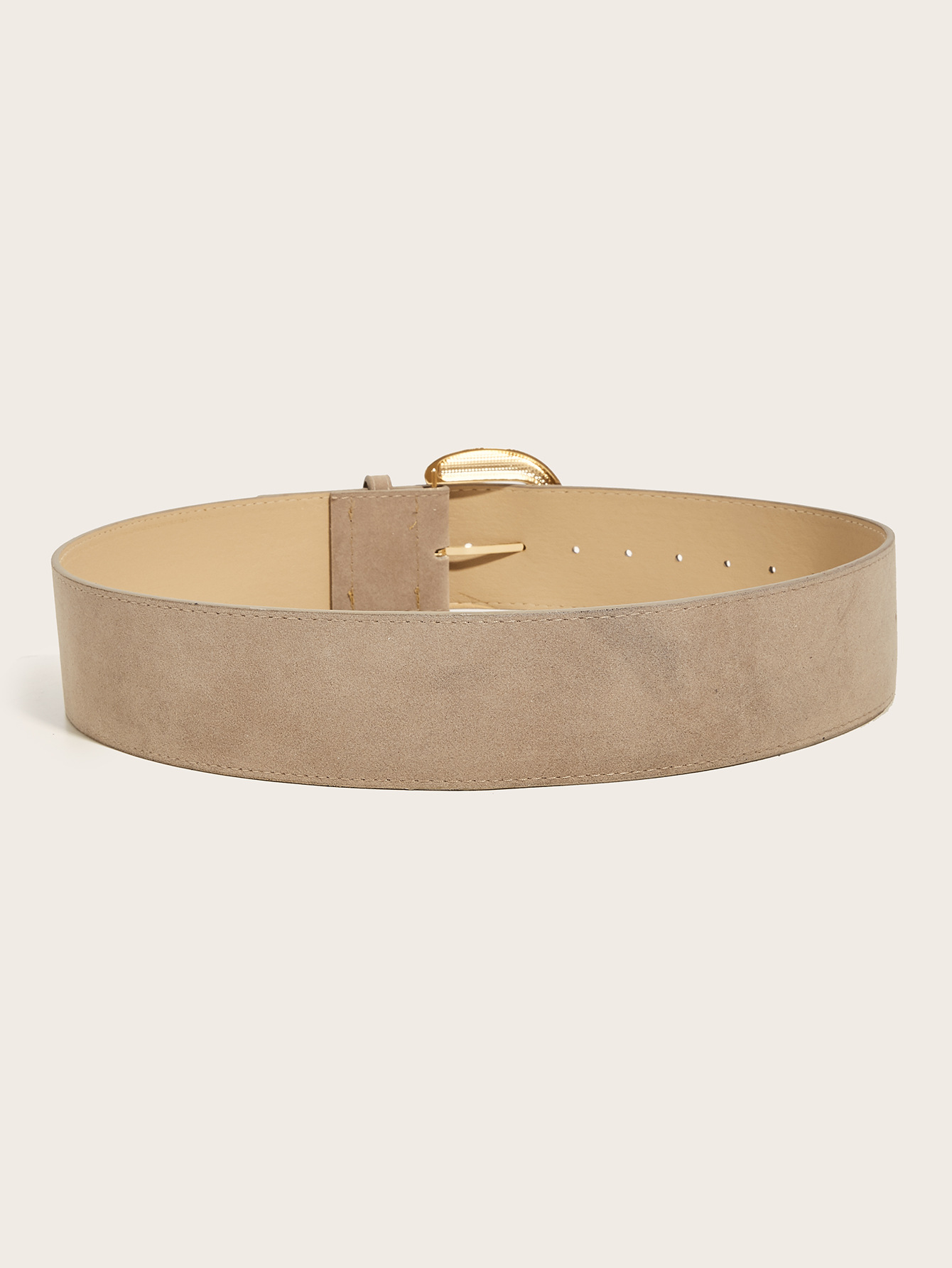 Retro Melade-style wide belt for women to slim the waist and look slimmer, paired with skirts for a stylish American hot girl style belt in stock pic 24