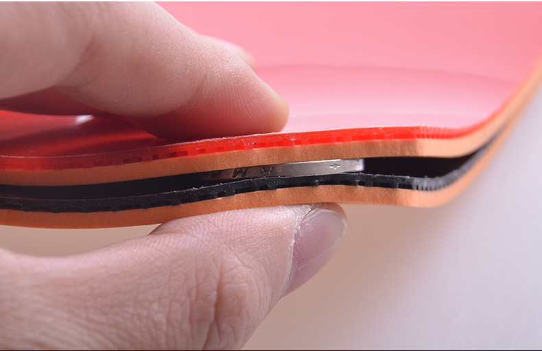 Red Double Happiness Kuangbiao 3 Table Tennis Racket Rubber Adhesive Kuangbiao 3 Table Tennis Rubber Reverse Rubber Sleeve Rubber Pu Kuangsan Genuine product pic 13