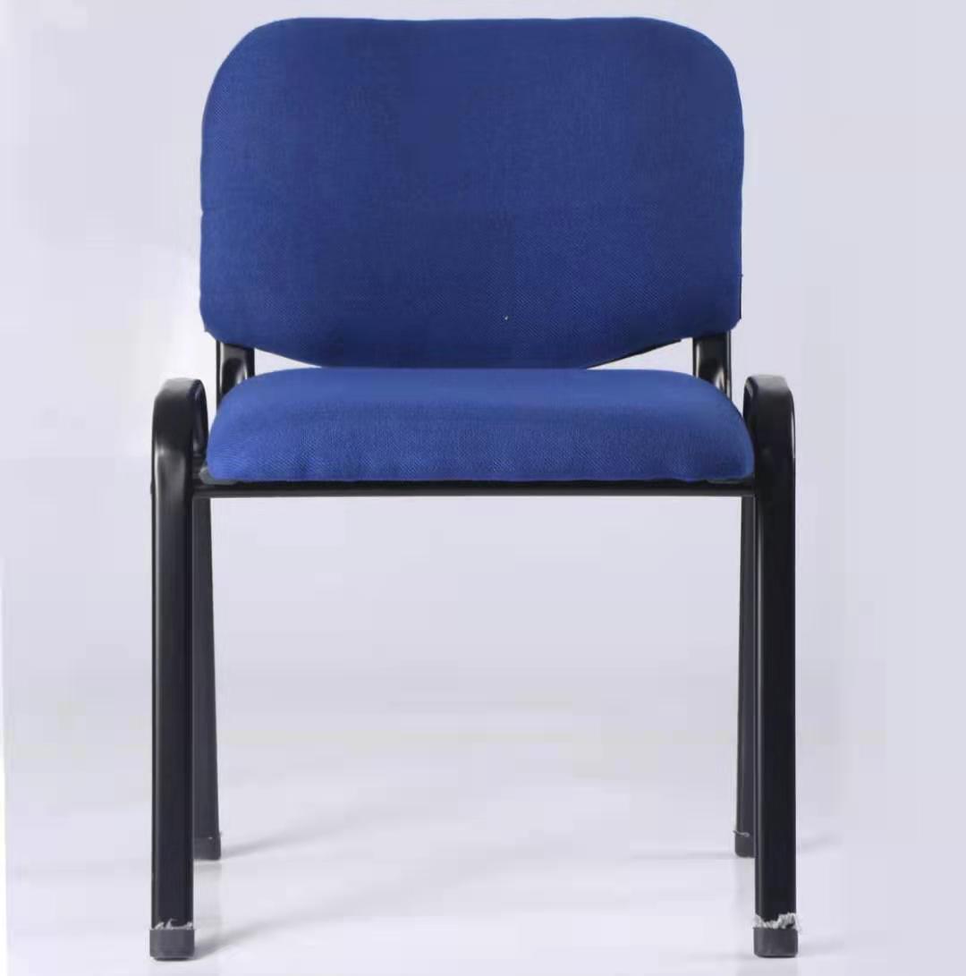Foshan manufacturer wholesals foreign trade office chairs, fabric four-legged training chairs with writing boards and armless conference seats pic 68