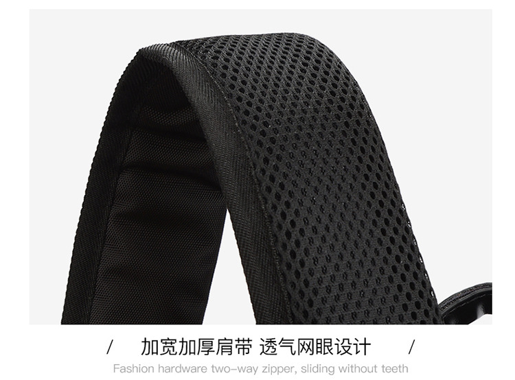 新款双肩包男士大容量轻便防水旅行背包商务电脑包休闲简约书包详情25