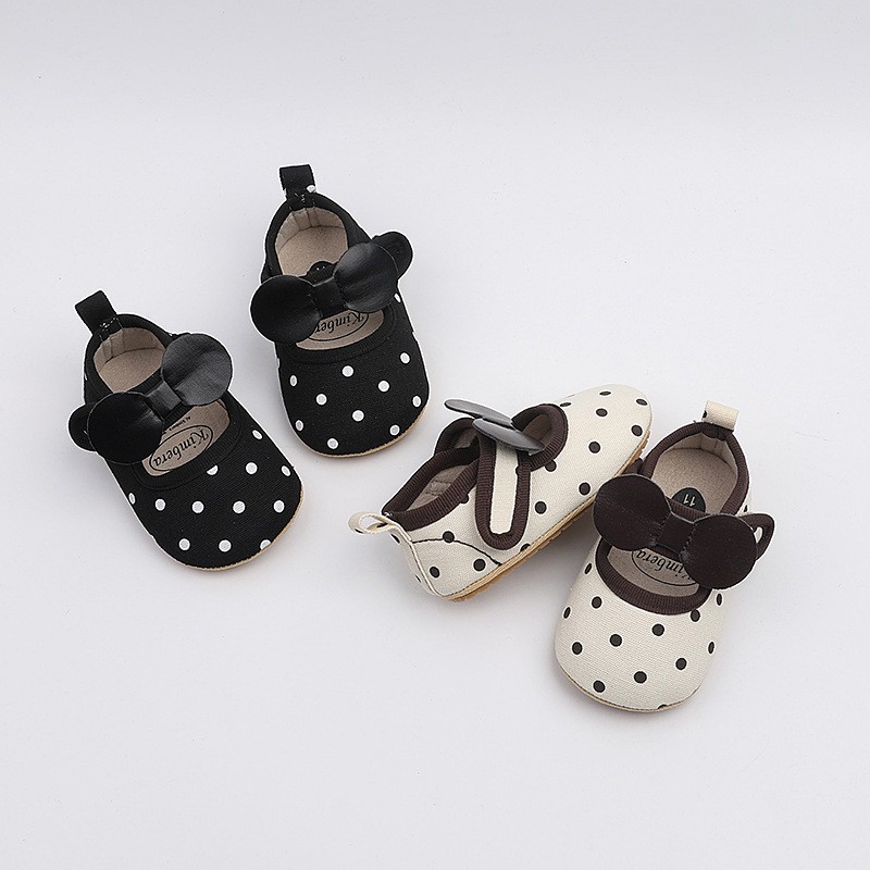 春季新款一岁女宝宝公主鞋软底6-12月婴儿透气舒适婴幼儿学步鞋详情1
