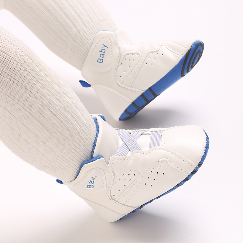 高帮婴儿鞋春秋0-1岁宝宝PU软底婴幼儿运动鞋详情11
