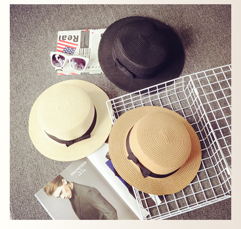 New Japanese-style ins straw fisherman hats, straw hats for children, summer wide-brimmed face masks, sun hats, and sun hats are in stock and available for wholesale pic 9