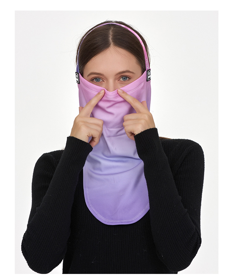 【BERTON OUTDOOOR】抗菌环保滑雪面罩男女防风保暖围脖户外加厚加绒护脸防寒护颈骑行面罩详情12