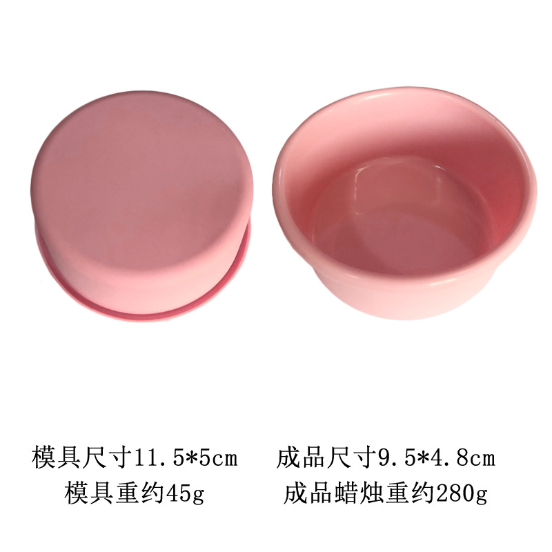 4寸圆形蛋糕香薰蜡烛diy西点烘培小清新风仿甜品蜡烛制作硅胶模具详情19