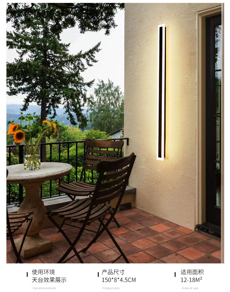 Cross-border new Chinese-style outdoor wall lamps for villas, courtyards, gardens, hotels, corridors, staircases and walls pic 4
