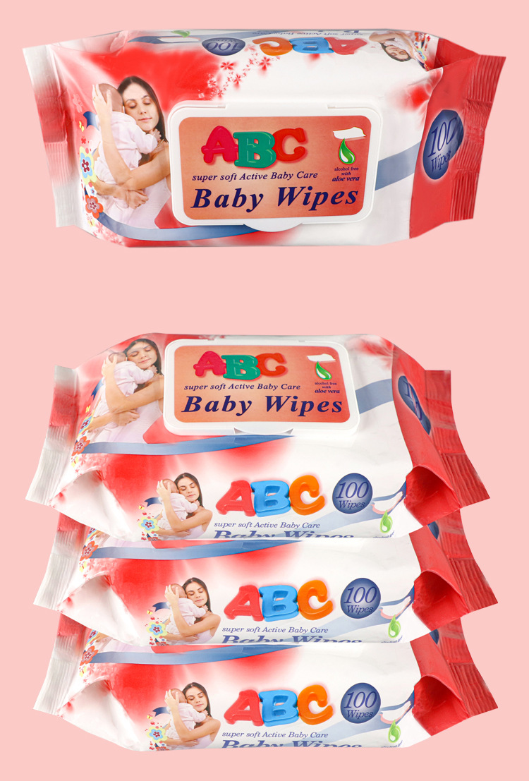 外贸出口湿巾纸婴儿手口专用湿纸巾儿童宝宝手口屁新生儿幼儿湿巾详情9