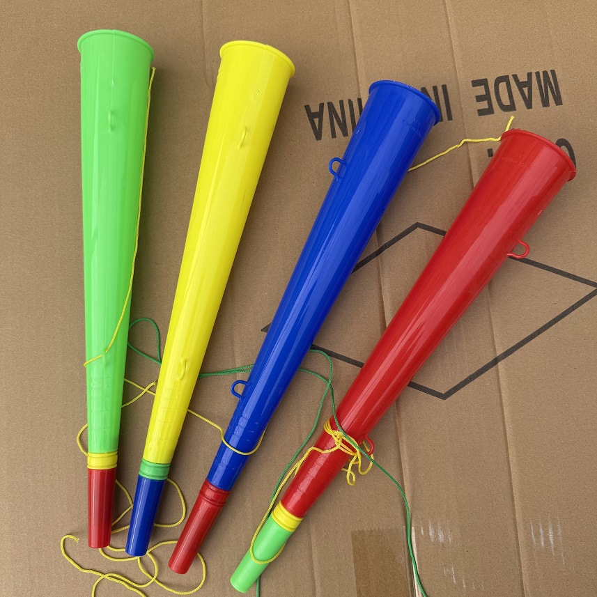 Colorful plastic horn vuvuzela World Cup football toys cheering, clapping and shaping pic 3