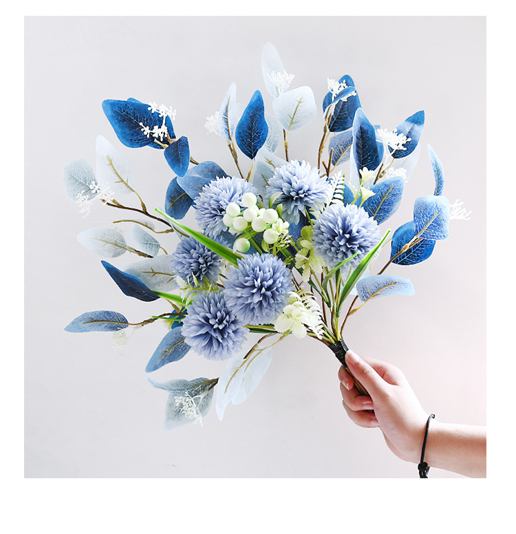 仿真假花摆件家居装饰客厅桌面绢花花艺餐桌花束工艺品礼品装饰品详情13