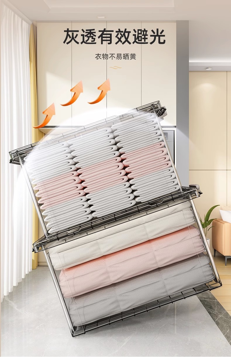 Transparent storage box, household plastic storage box, wardrobe, clothes, large capacity, toys, snacks, organization, cotton quilt storage box pic 12