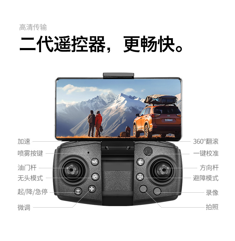 Cross-border new product A66 spray drone, high-definition aerial photography obstacle avoidance quadcopter, remote control aircraft, foreign trade toy pic 23