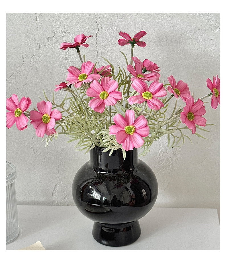 ins风格桑花仿真花菊波斯雏菊花束假花装饰摆放插花绢花拍照道具详情10