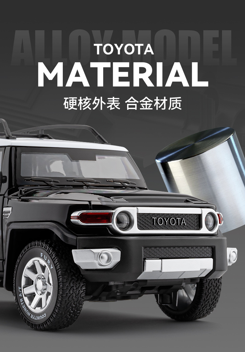 Оригинальная версия позволяет toyota FJ collection коллекционировать фигурные фигурные фигуры с помощью звукового света pic 4