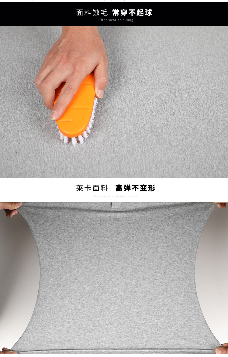 现货翻领莱卡棉短袖T恤男装Polo衫休闲刺绣半袖男上衣服装批发详情4