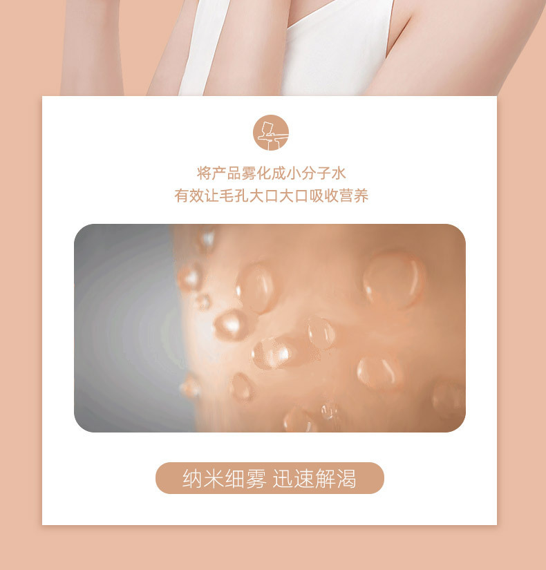 shanilak Water Replenishment device, portable handheld high-pressure oxygen injection device, nano introduction device, beauty sprayer, beauty equipment pic 5