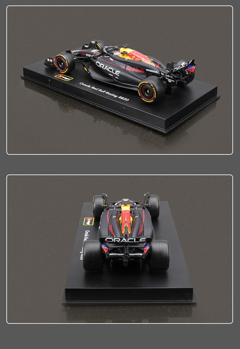 A 1:43 scale replica of the Red Bull RB20F1 racing car model alloy car model, 2024 Formula racing decorative toy car pic 8