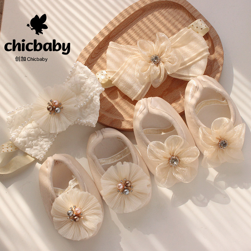 Baby diadema calcetines set niños adorables lazo peluquería flores bebé recién nacido luna llena tocados mujer pic 1