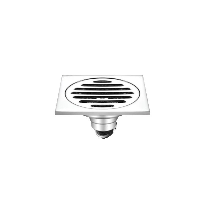 Stainless steel anti-odor floor drain, toilet, bathroom and toilet anti-odor floor drain, 10*10 self-sealing core floor drain, engineering floor drain pic 5