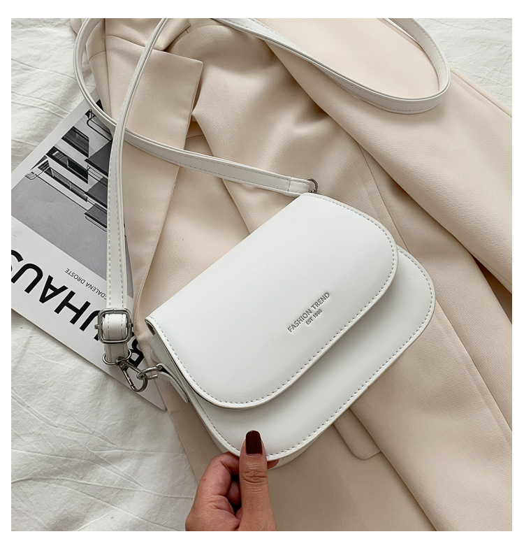 马鞍包女斜挎包包2022新款潮少女夏季简约时尚潮流洋气单肩小包女详情37