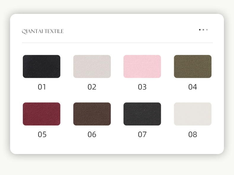 220g消光随意裁运动面料锦氨双面磨毛高弹瑜伽服内衣针织面料详情5