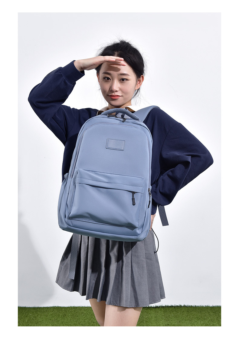 跨境新款中大学生书包男女笔记本电脑包户外旅行背包休闲背包女详情31