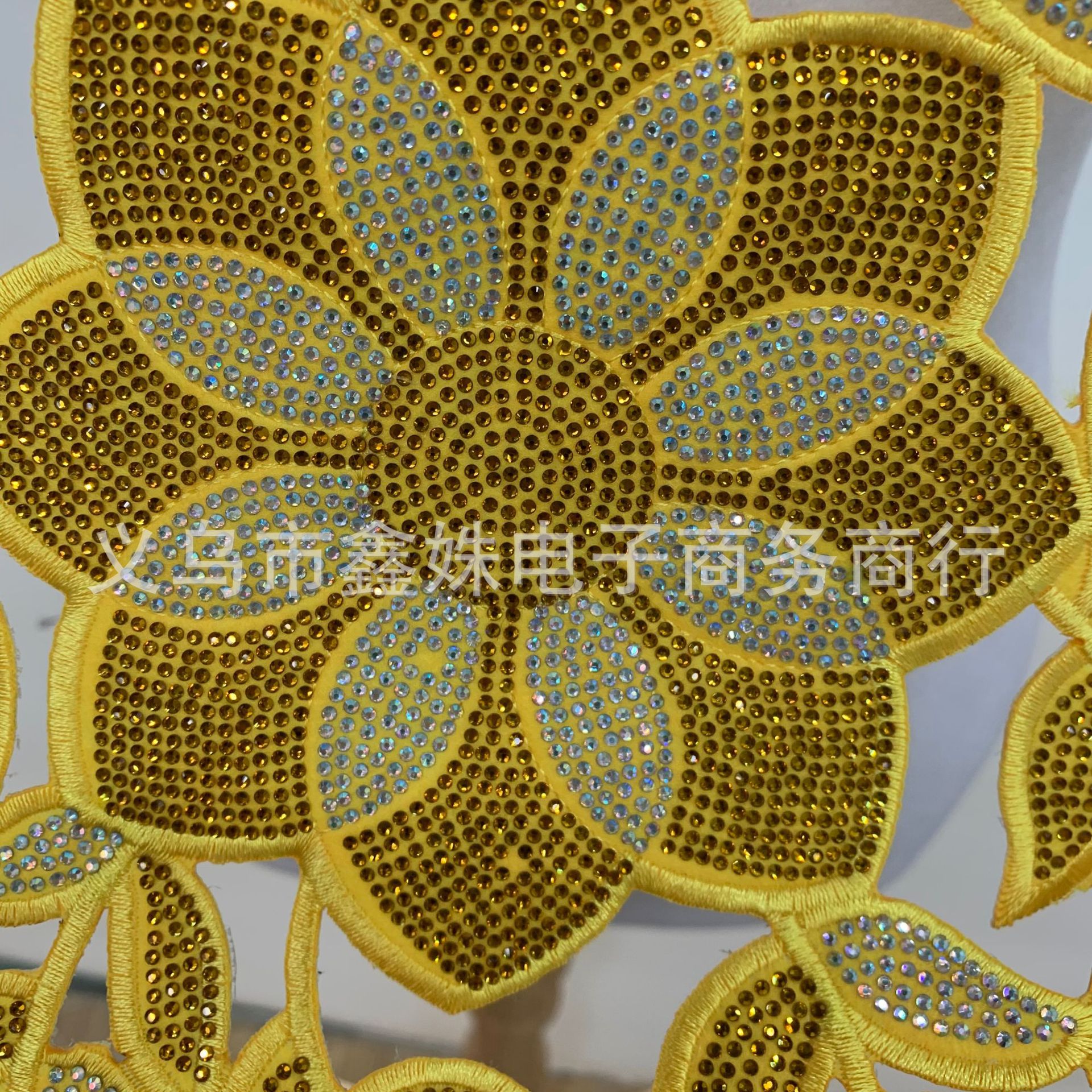 Full diamond back adhesive ironing DIY diamond-encrusted colored diamond shiny collar decoration fake collar collar accessories and auxiliary materials pic 13