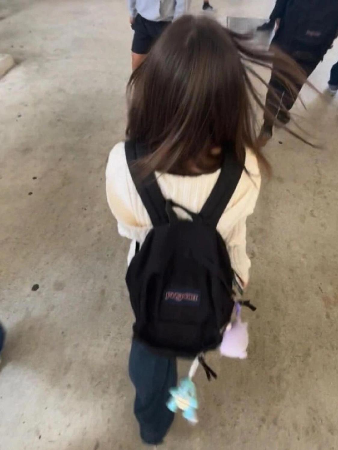 跨境外贸JANSPORT双肩包学生书包男女款背包蝶漾青漾雾霾蓝可代发详情27