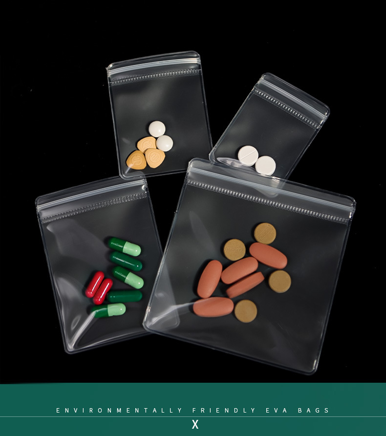 Medicine EVA sealed bag, grain preservation bag, frosted snack and candy storage sealed bag, eva food-grade self-sealing bag pic 22