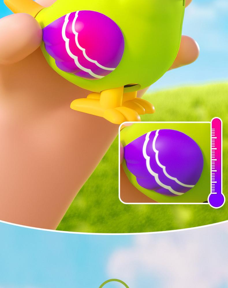 咕咕鸟充电益智智能AI对话变色声控感应儿童玩具手表学说话吹口哨详情9