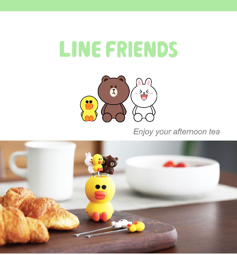 水果叉子家用不锈钢小鸭果叉罐创意收纳罐套装水果签蛋糕甜品叉详情8