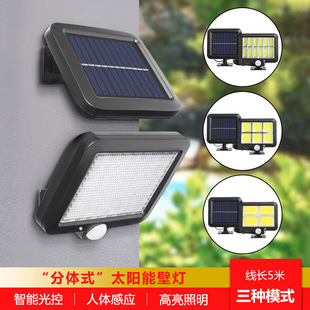 太阳能庭院灯阳台装饰户外防水壁灯双头洗墙灯上下发光太阳能灯详情8