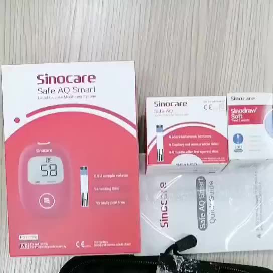 跨境专供免调码血糖仪Blood Glucose Meter-AQ家用精准血糖测试详情6