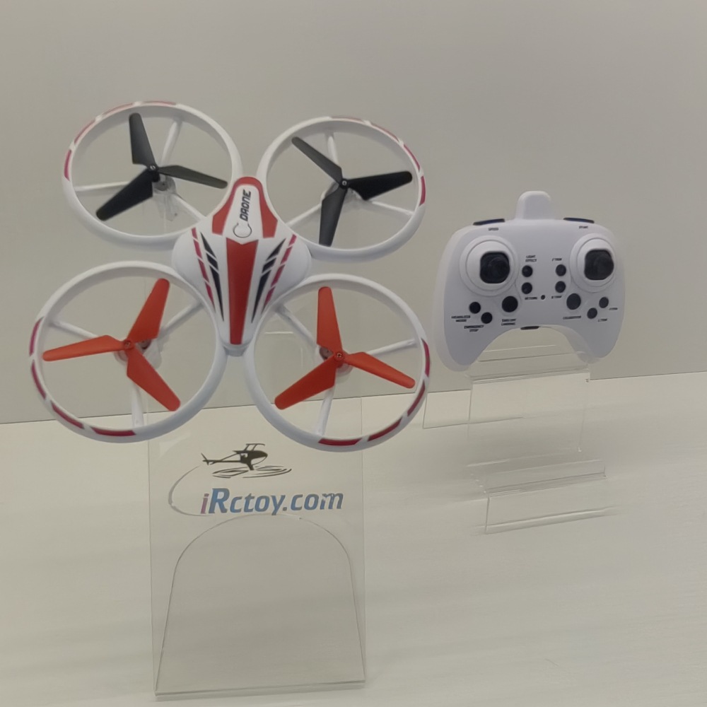 Cross-border LED drone light-emitting UFO sensing multi-rotor aircraft stunt rolling remote control aircraft toys pic 32