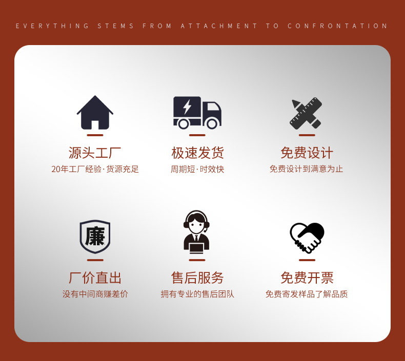 现货批发白卡棕色纸袋高端轻奢礼品袋烫金粘绳通用高档手提袋定制详情5