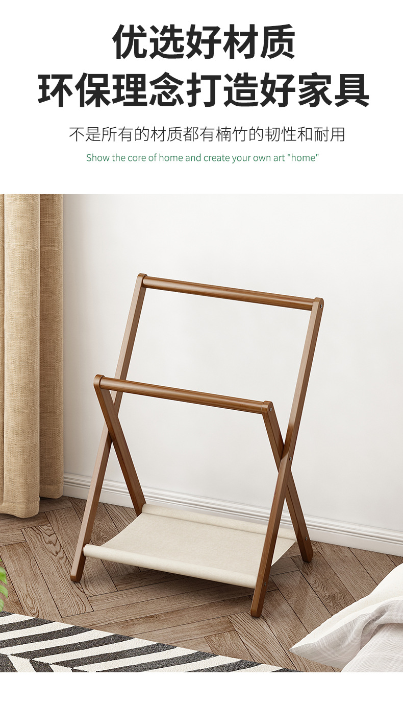 宠物衣架迷你落地式狗狗专用挂衣架猫咪衣服置物架简易小型衣帽架详情6