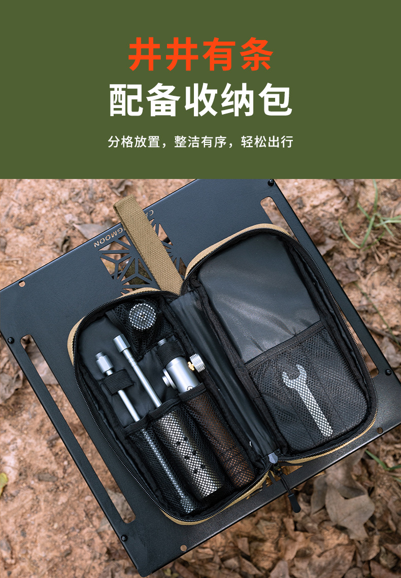 柯曼大博士送收纳包高热大功率火焰喷枪可延长户外野营点火喷枪详情11