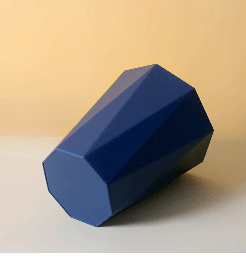 北欧创意简约钻石家用垃圾桶无盖厨房客厅办公室酒店大号纸篓批发详情16