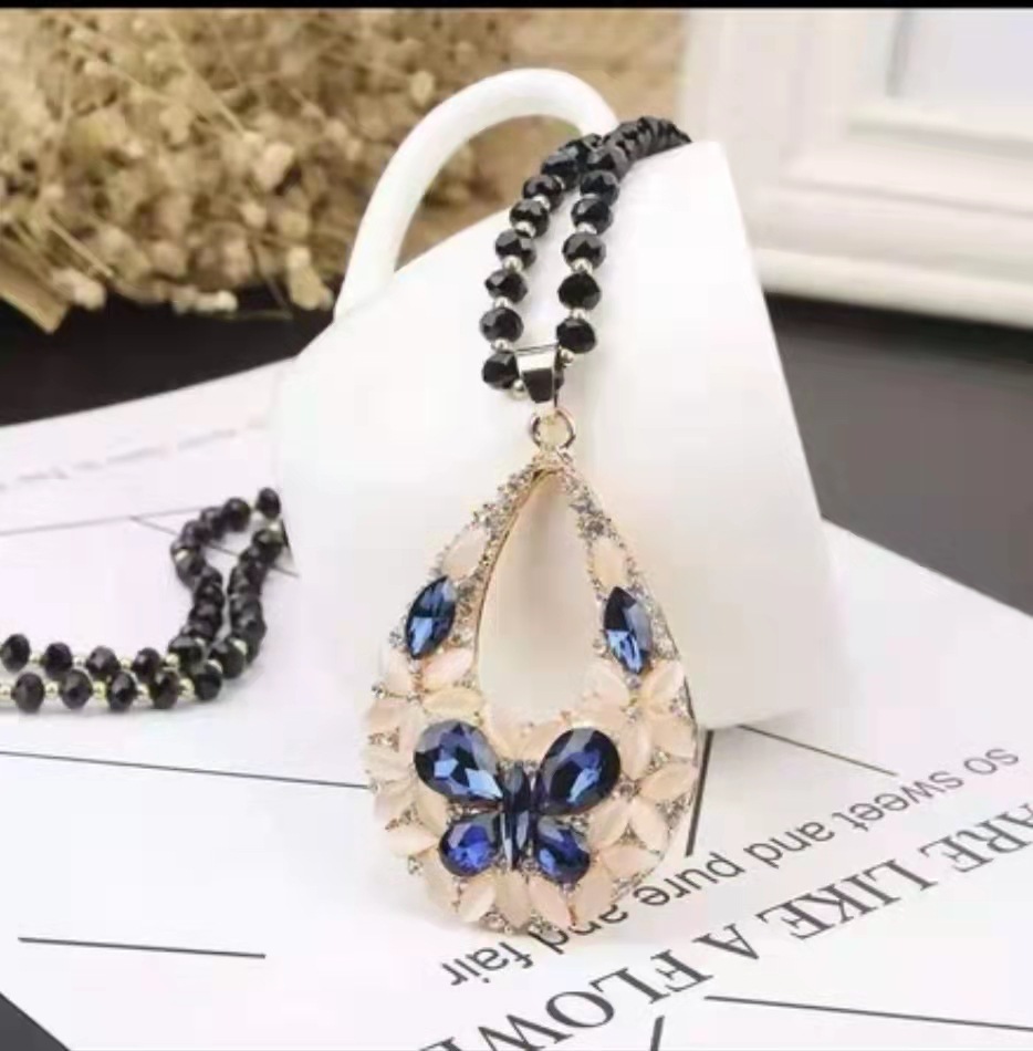 项链配饰毛衣链女高级感长款夏天网红大吊坠服装饰品挂件2024新款详情13